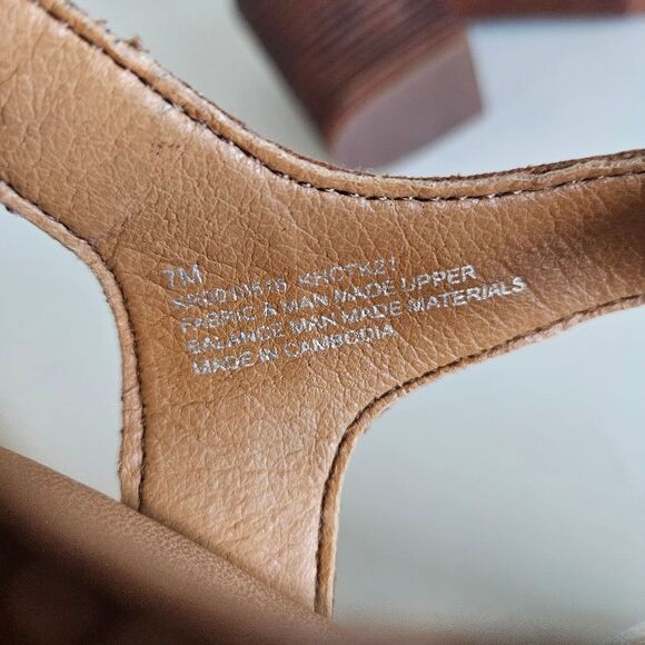 Korks | Natalia Knot Tie Dye Block Sandal Heels, Womens 7 - Picture 10 of 10